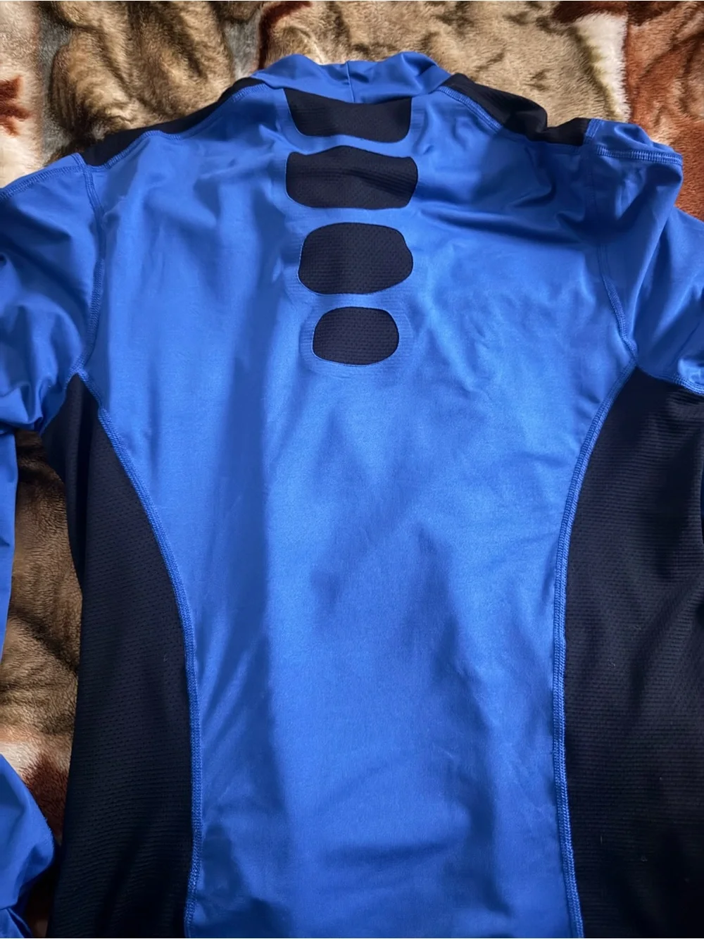 Nike Men’s Royal Blue Performance Long-Sleeve Jacket